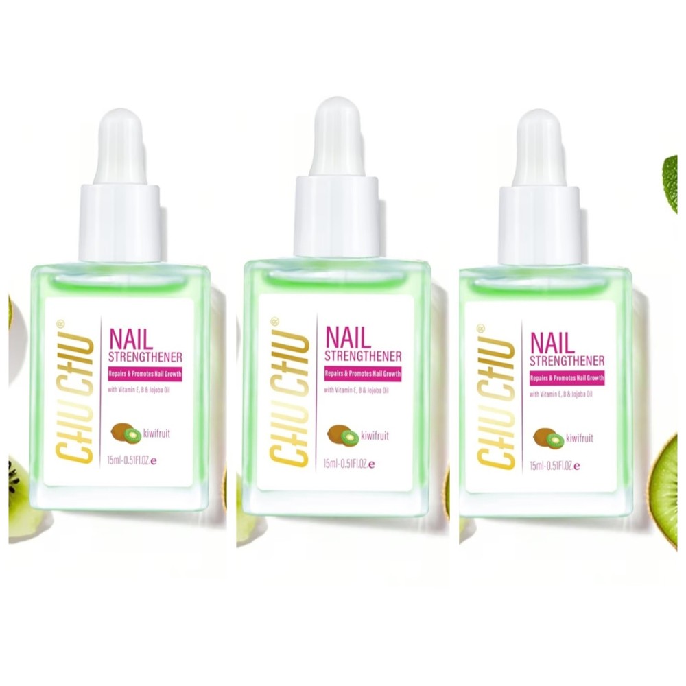 Nail Repair for Women Vegan Cuticle Oil Kiwi Scent Vitamin B And E 3 Pack