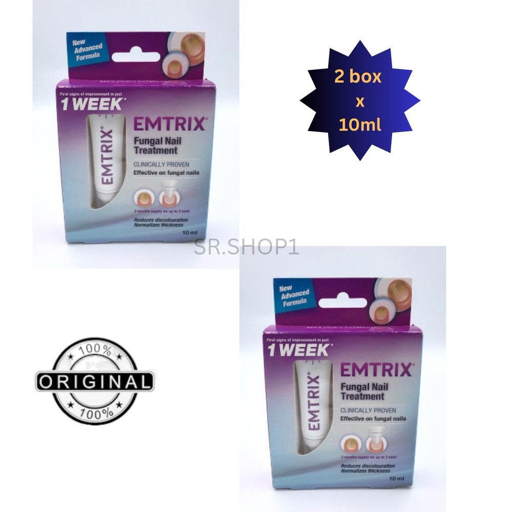 2 box x 10ml EMTRIX Advanced Fungal Infection Nail Easy To Use