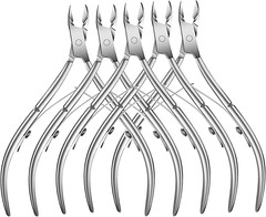 5 Packs Cuticle Trimmer, Cuticle Nippers Professional Stainless Steel Cuticle