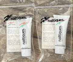 Nailtiques Cuticle And Hand Conditioner Travel Size 1 Oz (28.35 g) Lot Of 2