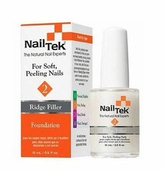 Nail Tek Ridge Filler 2 Foundation – For Soft, Peeling Nails 0.5 oz