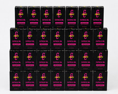 CHUCHU Vegan Cuticle Oil for Nail Pomegranate Scent 0.51 fl oz 30 Pack Lot