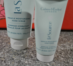 Crabtree & Evelyn La Source Miracle Moisturising Hand Scrub 3.5 oz & 0.9 oz NOS
