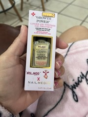 Ms. Moo x Nailmedic Growth Power Nail Strengthener Liquid 0.4 fl oz (12 ml)