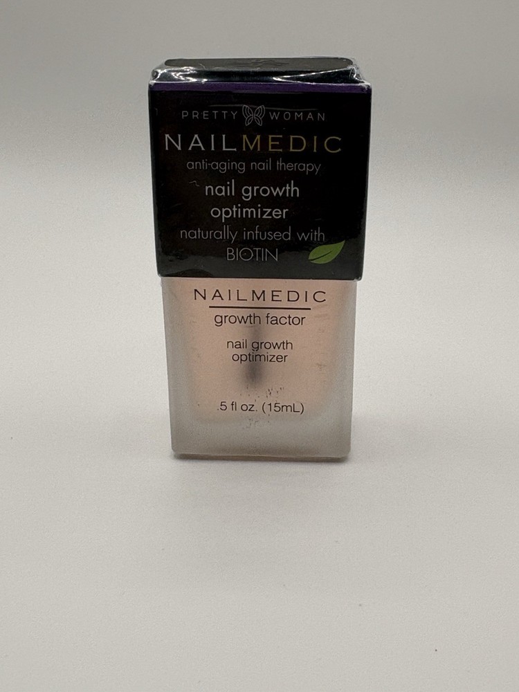 Nailmedic Growth Factor Nail Growth Optimizer Biotin Keratin 0.5fl oz NIB