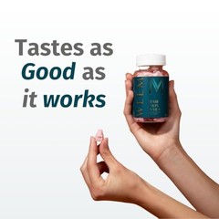 WEEM Hair, Skin & Nails Gummies – Biotin, Vitamins for Healthy Hair Growth