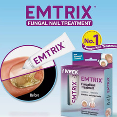 1 X EMTRIX Fungal Nail Treatment 10ml Free Shipping