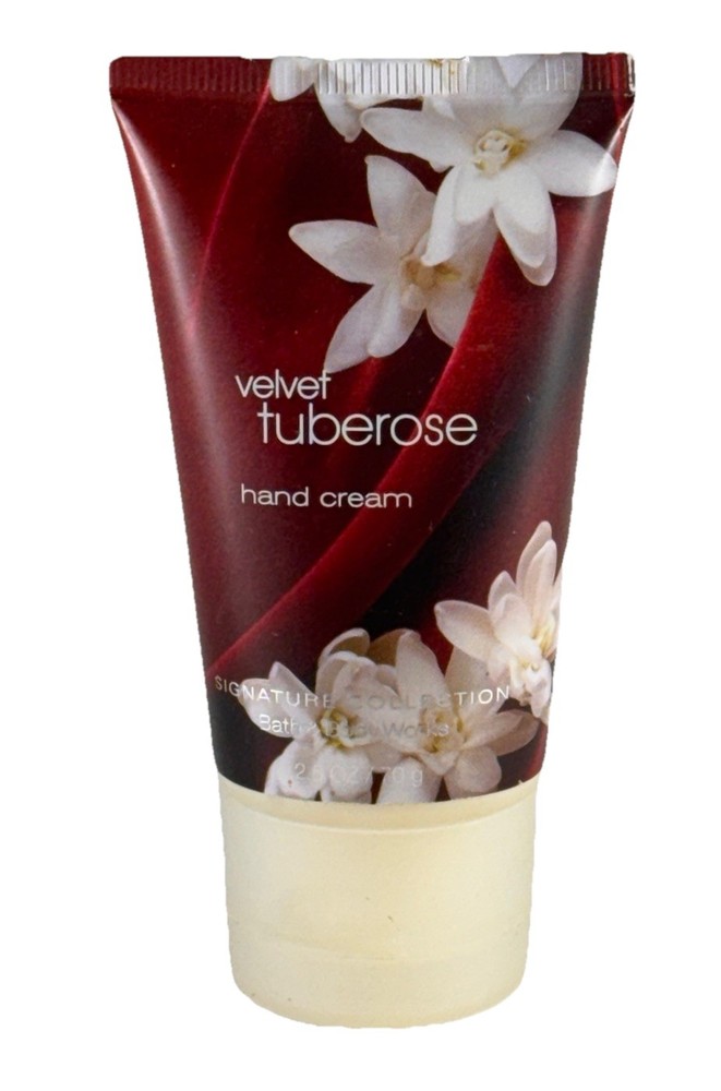 Bath & Body Works VELVET TUBEROSE Hand Cream 2.5 oz Discontinued & Rare!