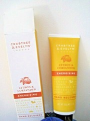 Crabtree & Evelyn Citron & Coriander Energising Hand Recovery 3.5 oz New in Box