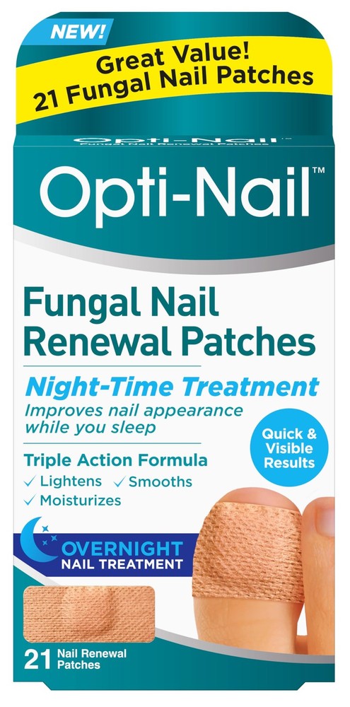 Opti-Nail Fungal Nail Renewal Patches – 21 Patches, 21 Count (Pack of 1)