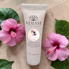 Adesse New York Hibiscus Hand, Nail & Cuticle Cream 0.27 fl oz Trial Size Sealed