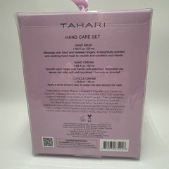 Tahari Hand Care Set Hand Mask Hand Cream Cuticle Cream Vanilla NIB