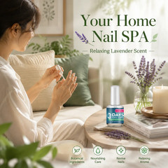 ROZINO 3 Days Nail Care Formula with Keratin Amino Acid & Aloe for Superior Nail