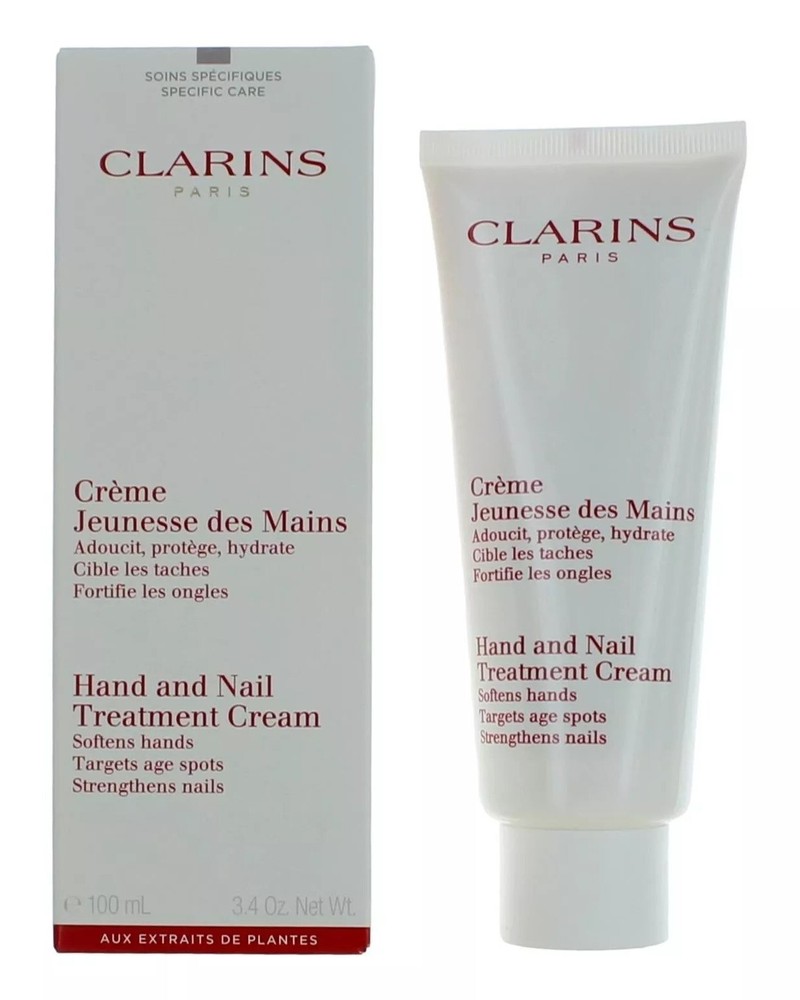 CLARINS HAND & NAIL TREATMENT CREAM 100ML/3.4OZ NEW IN BOX INER SEALED TUBE