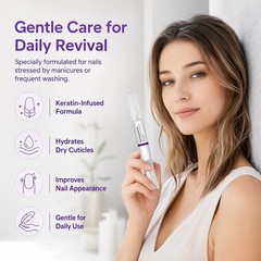 Qlear Beauty Nail Cuticle Oil Pen Light Hydrating Daily Nail & Cuticle Care