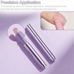 DFOBUNDO Cuticle Oil Pen for Nails, 2 Pack with 1 Count (Pack of 2), Purple