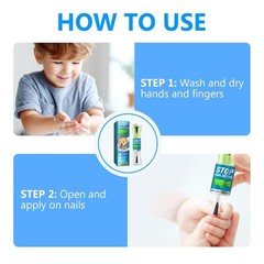 No Bite Nail Polish for Kids Adults Bitter Nail Care Solution 10ml