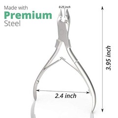 Professional Cuticle Trimmer Nail Cutter Stainless Steel Cuticle Nippers for