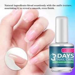 3PACK ROZINO 3 Days Nail Care – Keratin Amino Acid Formula Superior Nail Nourish