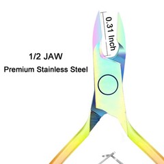 Cuticle Trimmer Nippers, Durable Cutter, Colorful Scissor