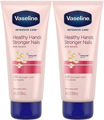 Vaseline Intensive Care Healthy Hands Stronger Nails Lotion 2 Pack 3.4 oz