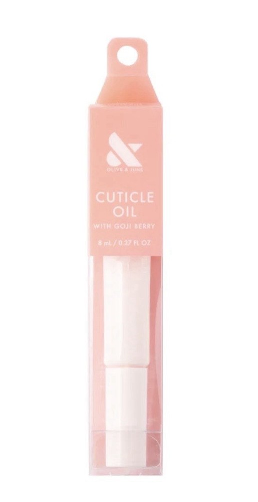 Cuticle Oil with Goji Berry 8ml/.27 fl.oz Tube-Fast Absorbing-Olive & June