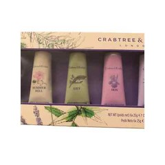CRABTREE & EVELYN Ultra-Moisturizing Hand Therapy 6 Pack Variety Set- NEW!! Blue