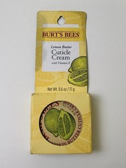Lot Of 3 Burt’s Bees Cuticle Cream Lemon Butter 0.6 Ounce Pack of 3
