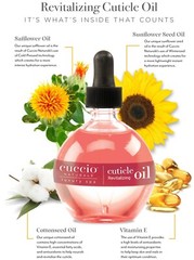 Cuccio Naturale Luxury Spa Revitalizing Cuticle Oil – Pomegranate & Fig 2.5fl.oz