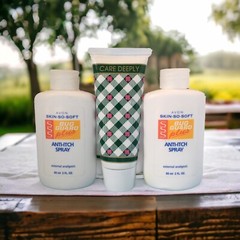 Avon Care Deeply with Aloe Hand Cream + Skin-So-Soft Anti-Itch Refill Sprays