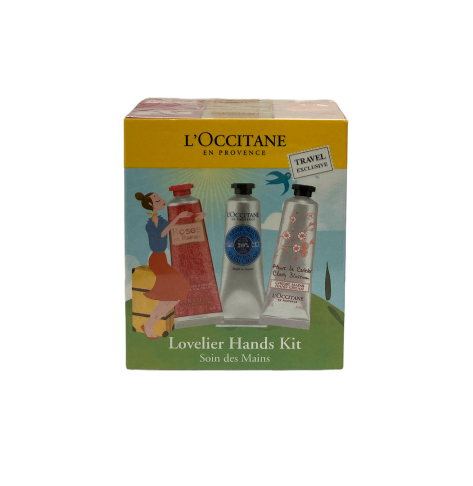 L’Occitane En Provence Lovelier Hands Kit Travel Exclusive (6 pcs) New Sealed