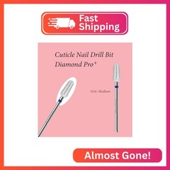 BITNBITH Cuticle Nail Drill Bit,3/32″ Diamond Tapered Drill Bit for Nail Cleaner