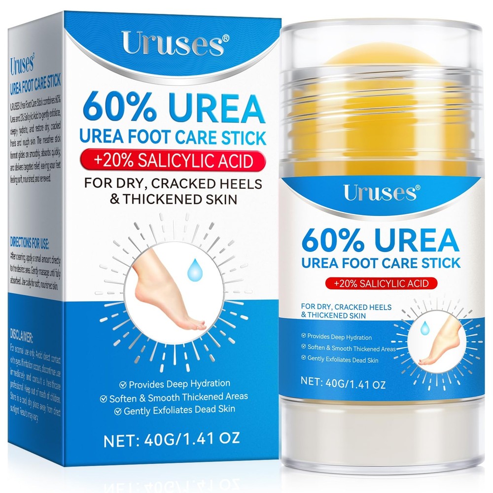 Uruses Urea Cream 60% plus Salicylic Acid 2% Foot 1.41 Fl Oz (Pack of 1)