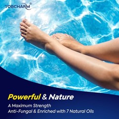 Toenail Fungus Treatment with 25% Undecylenic Acid, Toe Black