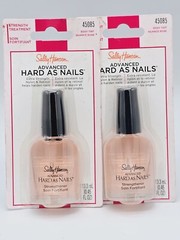 Sally Hansen Advanced Hard As Nails Strengthener 0.45 fl oz Sealed 45085. QTY:2