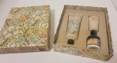 MORRIS & CO. Hand Care Treats 3-Piece Boxed Set Hand Cream, Scrub, Cuticle NEW