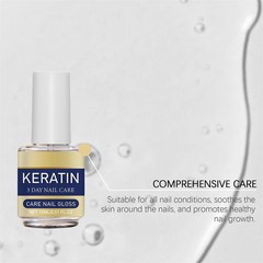Nail-Aid Keratin 3 Day Growth Nail Treatment & Strengthener, Nourish, 0.51 Fl Oz
