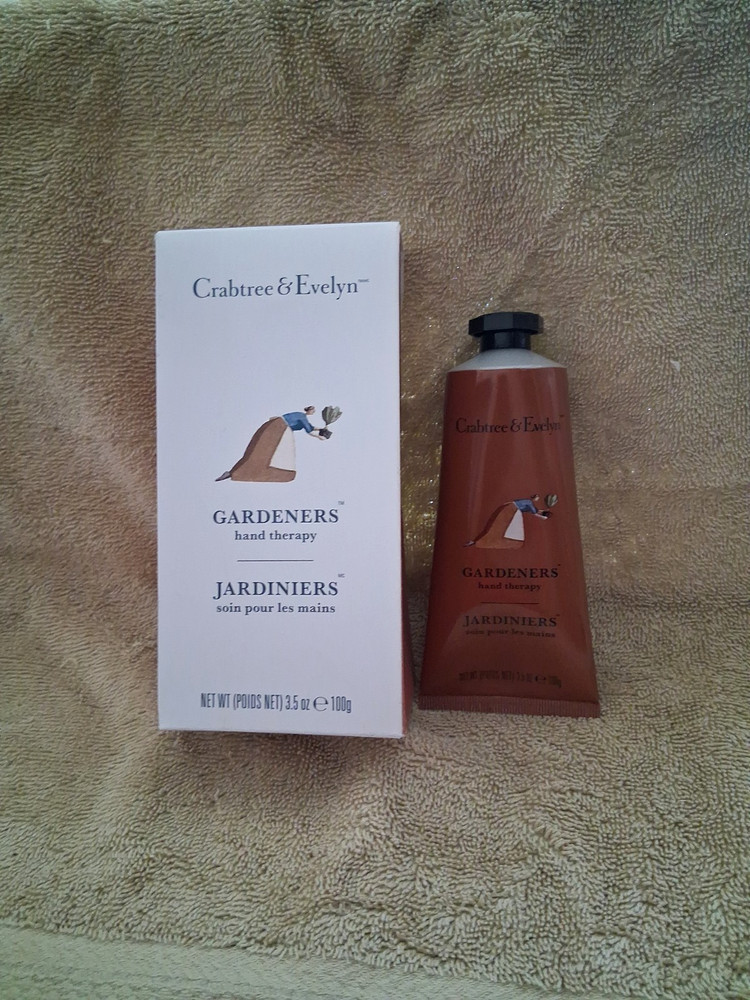 Crabtree & Evelyn GARDENERS Hand Therapy Cream 3.5oz New in Box Full Size
