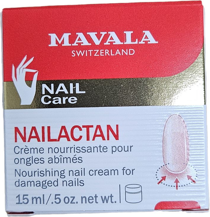 Mavala Nail Care NAILACTAN Nourishing Nail Cream for Damaged Nails