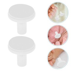 24Pcs Durable Nail File Pads Replacement Heads for Electric Nail Trimming White