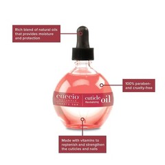 Cuccio Naturale Luxury Spa Revitalizing Cuticle Oil – Pomegranate & Fig 2.5fl.oz