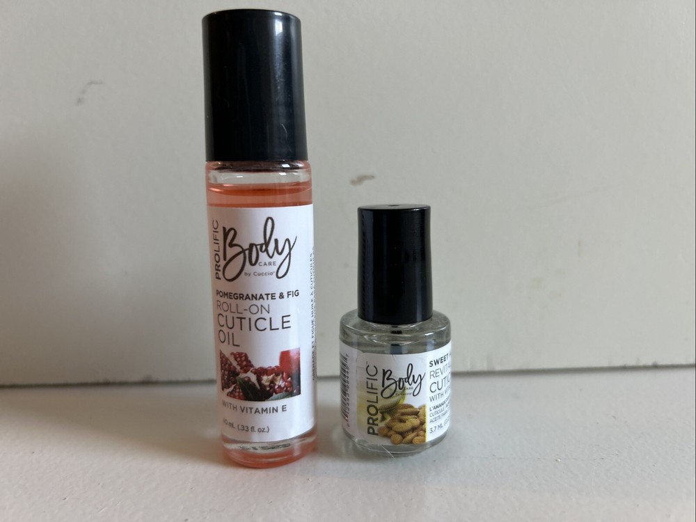 Cuticle Oil Pomegranate/Fig Roll On & Sweet Almond by Cuccio: