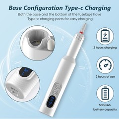 Portable Nail Drill File Rechargeable Cordless Manicure Machine Tool Electric US