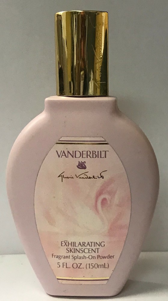 2 Vanderbilt Exhilarating Skinscent Fragrant Splash-On Powder 5 fl oz pl read