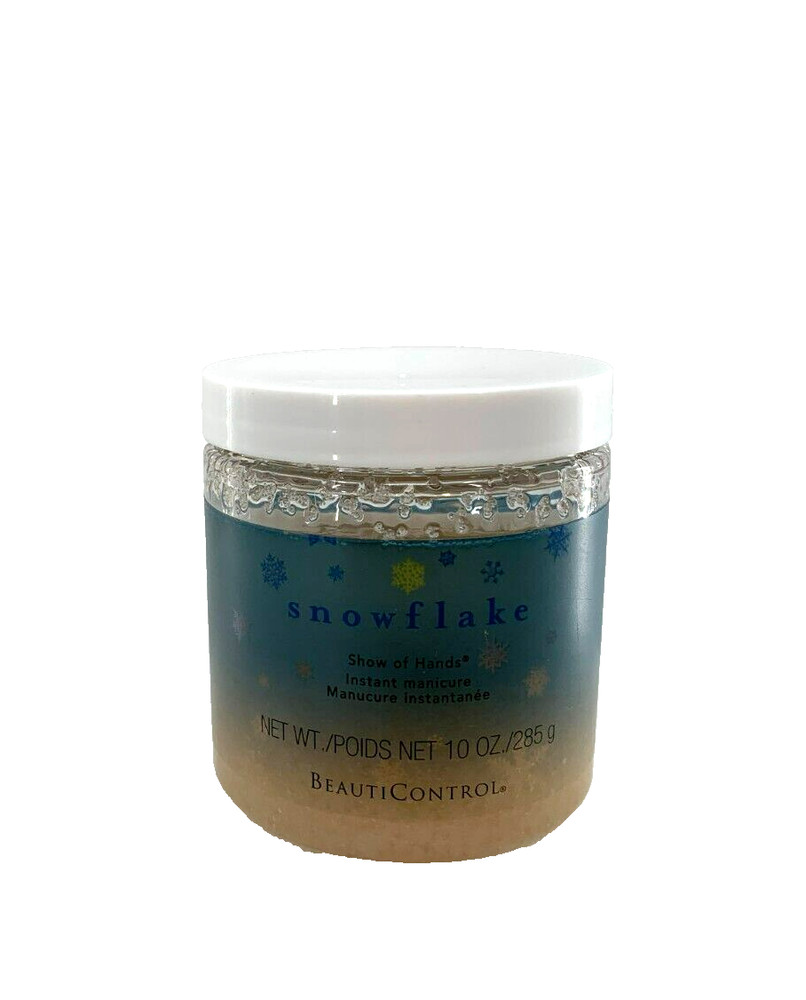 BeautiControl Snowflake Show of Hands Instant Manicure, New Full Size 10oz NOS