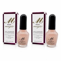 Nail Strengthener & Conditioner 2-Pack – Hardener for Weak, Brittle Nails, Clear