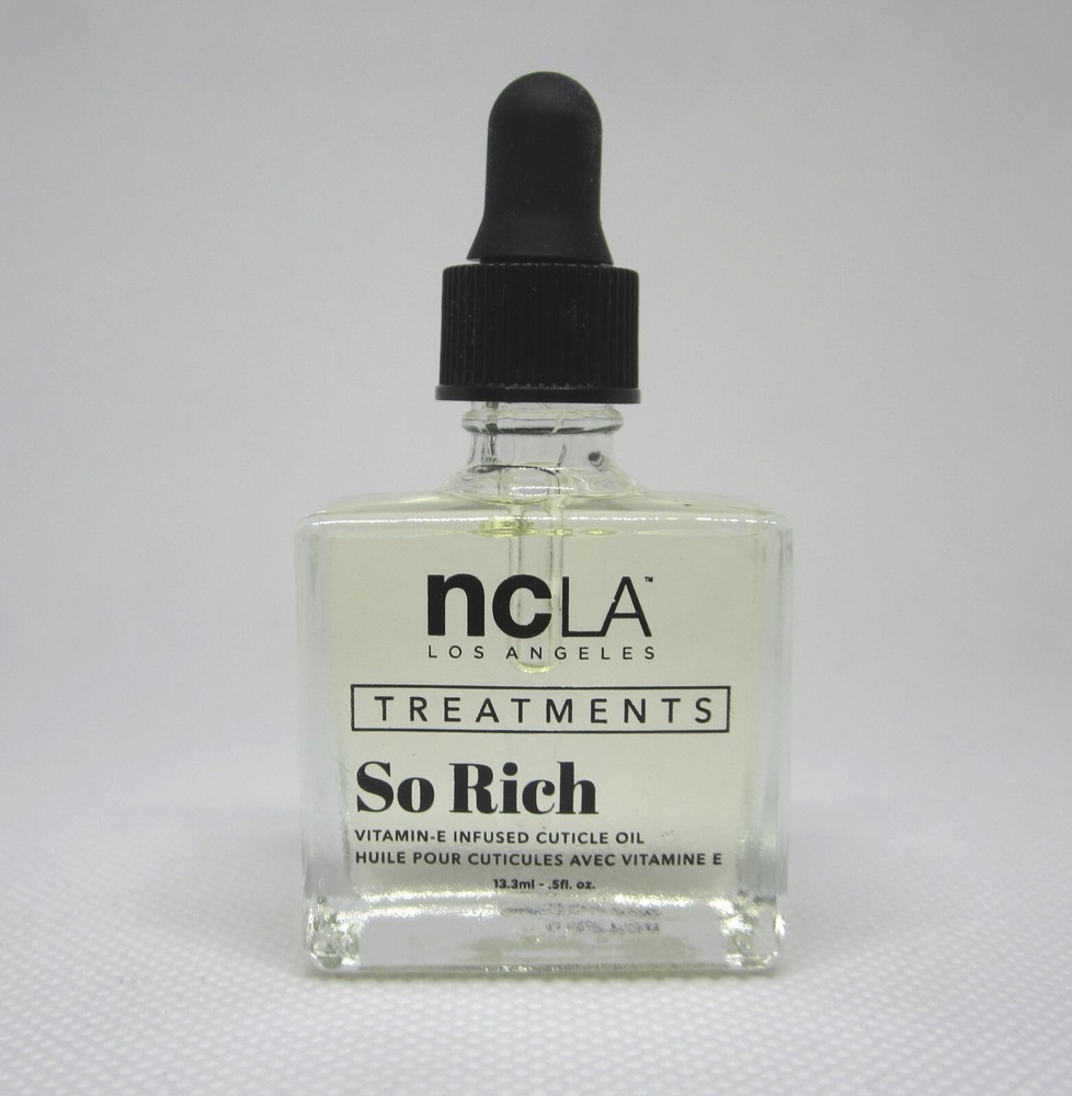 NCLA Treatments So Rich Vitamin E Infused Cuticle Oil Horchata 0.5 oz.