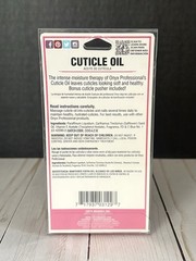 Onyx Professional Cuticle Oil With Cuticle Pusher 03129 0.35 Fl. Oz 10 Ml.