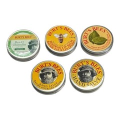 Burt’s Bees Beeswax Lip Balm Lemon Butter cuticle hand salve Res-Q Ointment LOT