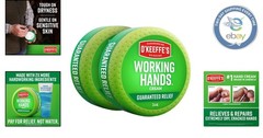 O’Keeffe’s Concentrated Hand Cream – Unscented 2 Pack for Cracked Skin Repair